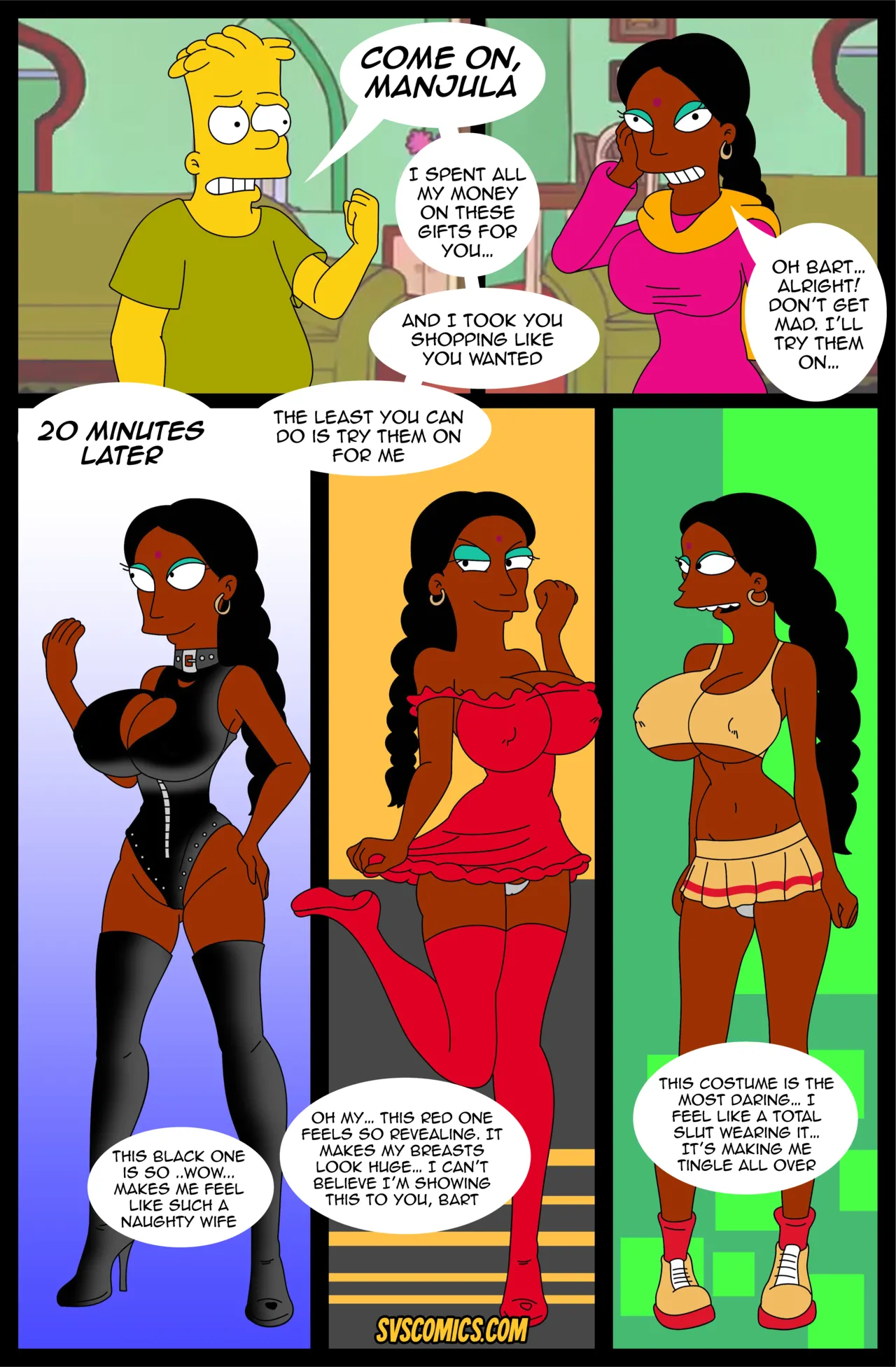 Manjula's Little Secret page 6 full