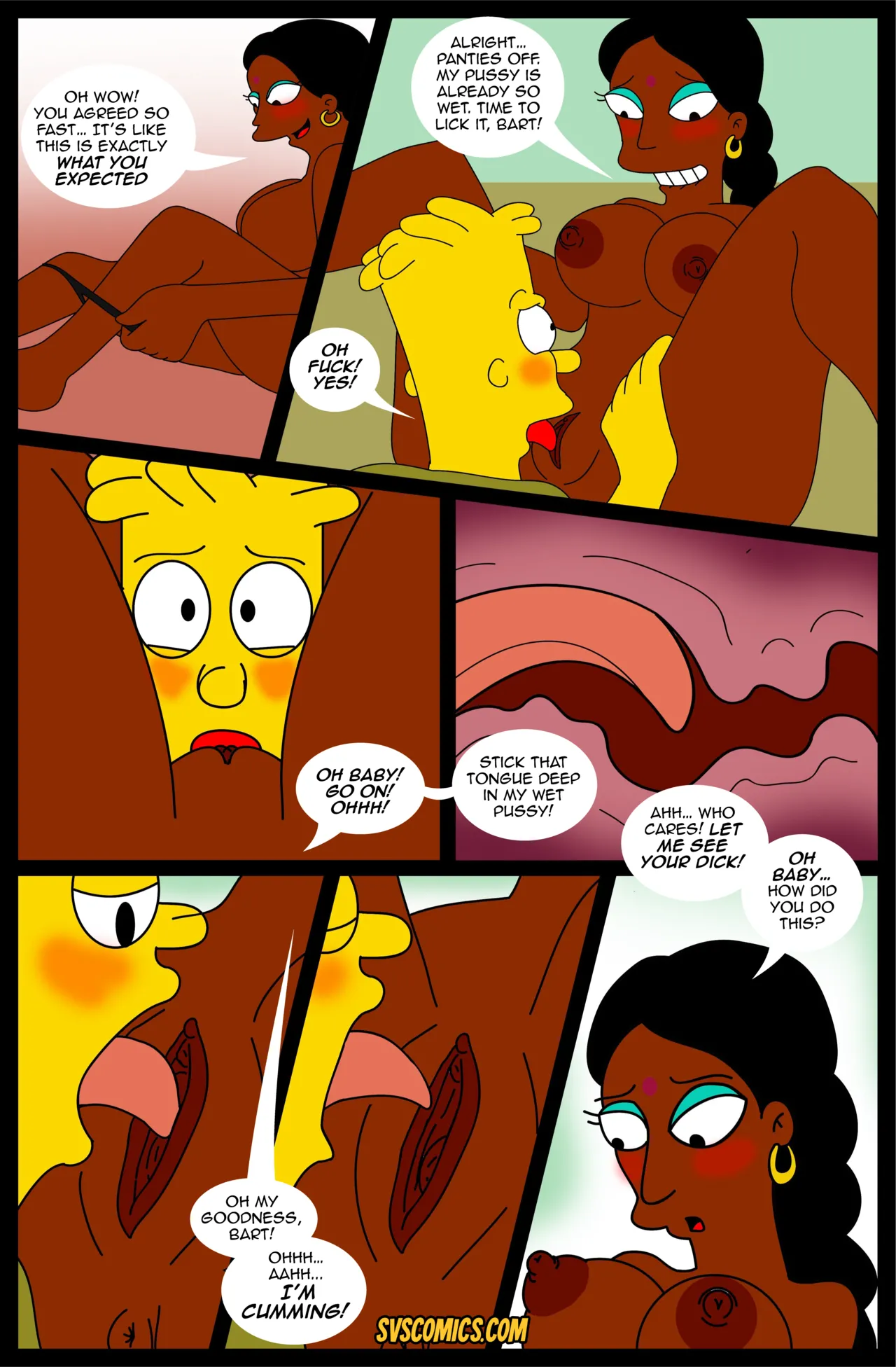 Manjula's Little Secret page 8 full