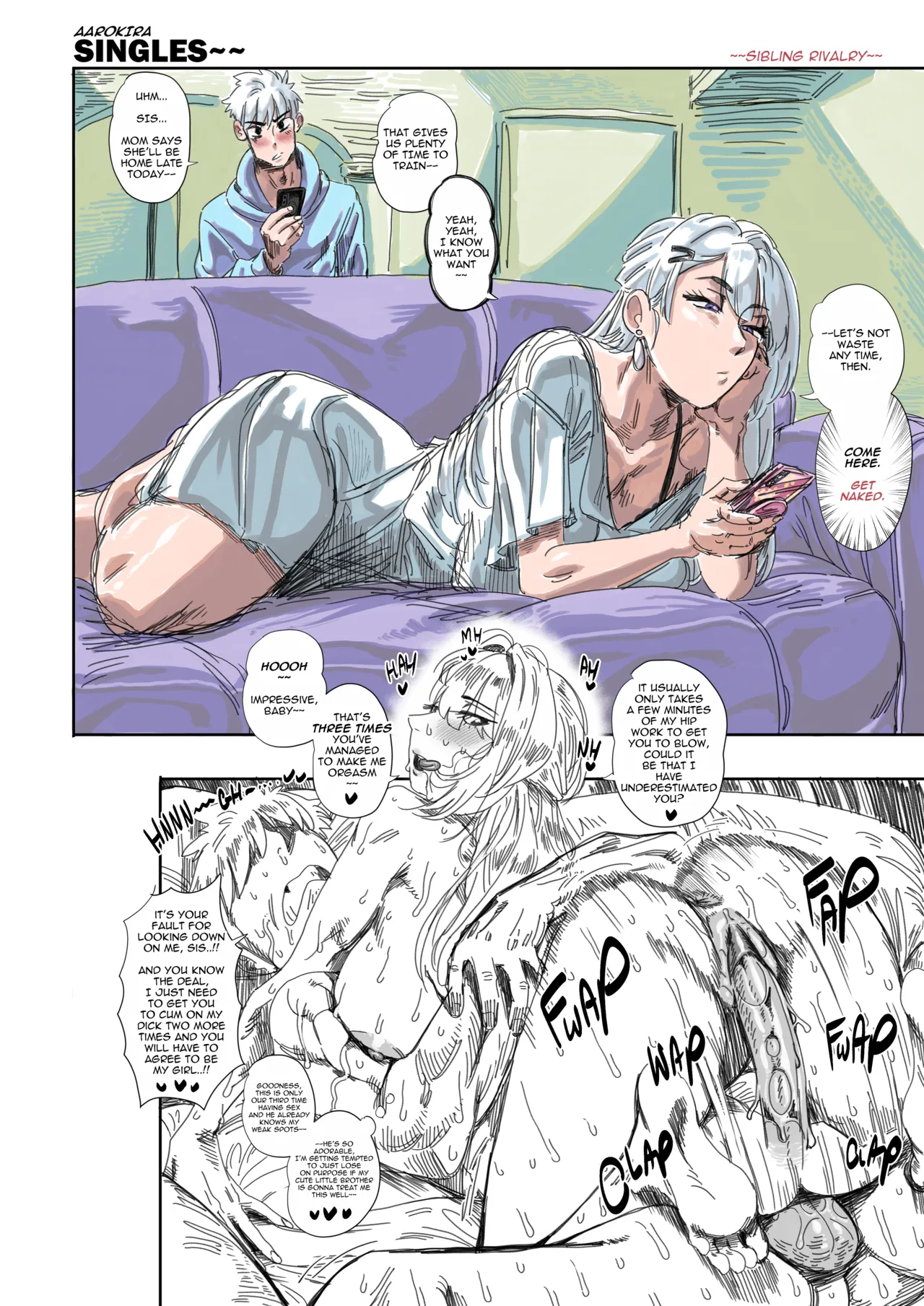 AK Singles #1-6 page 1 full