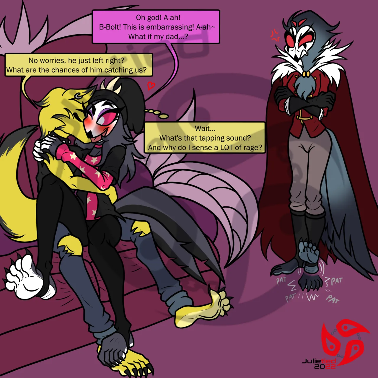 Helluva Boss AU: Sparking Bounds page 9 full