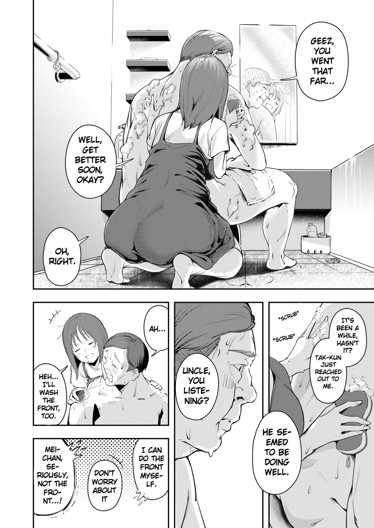 While My Childhood Friend Was Away in Tokyo I Slept With His Dad page 10 full
