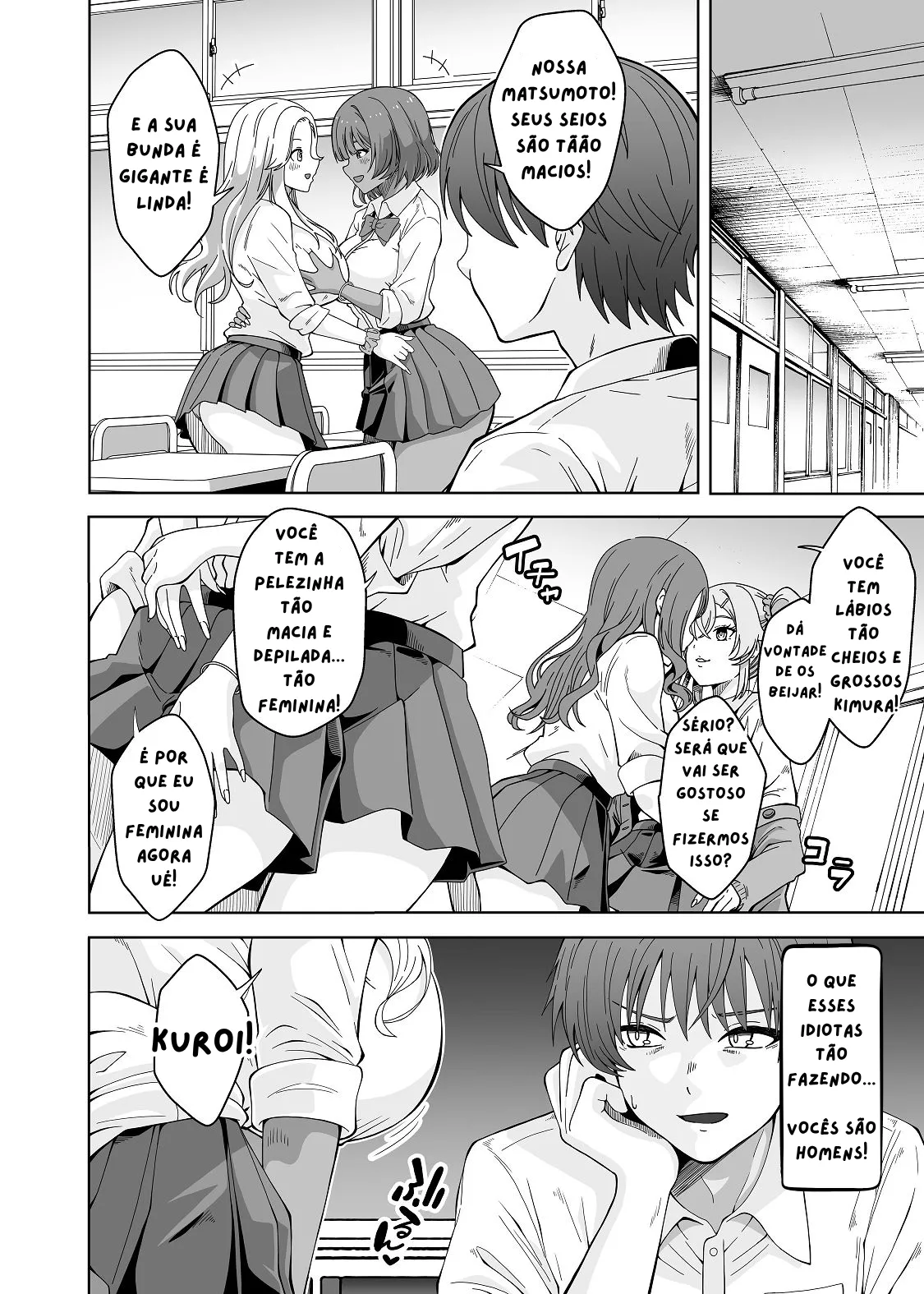 The story of being gang-raped by classmattes who have turned into TS gal bitches page 6 full