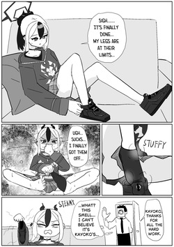 Massaging Kayoko's After-mission Stinky Feet