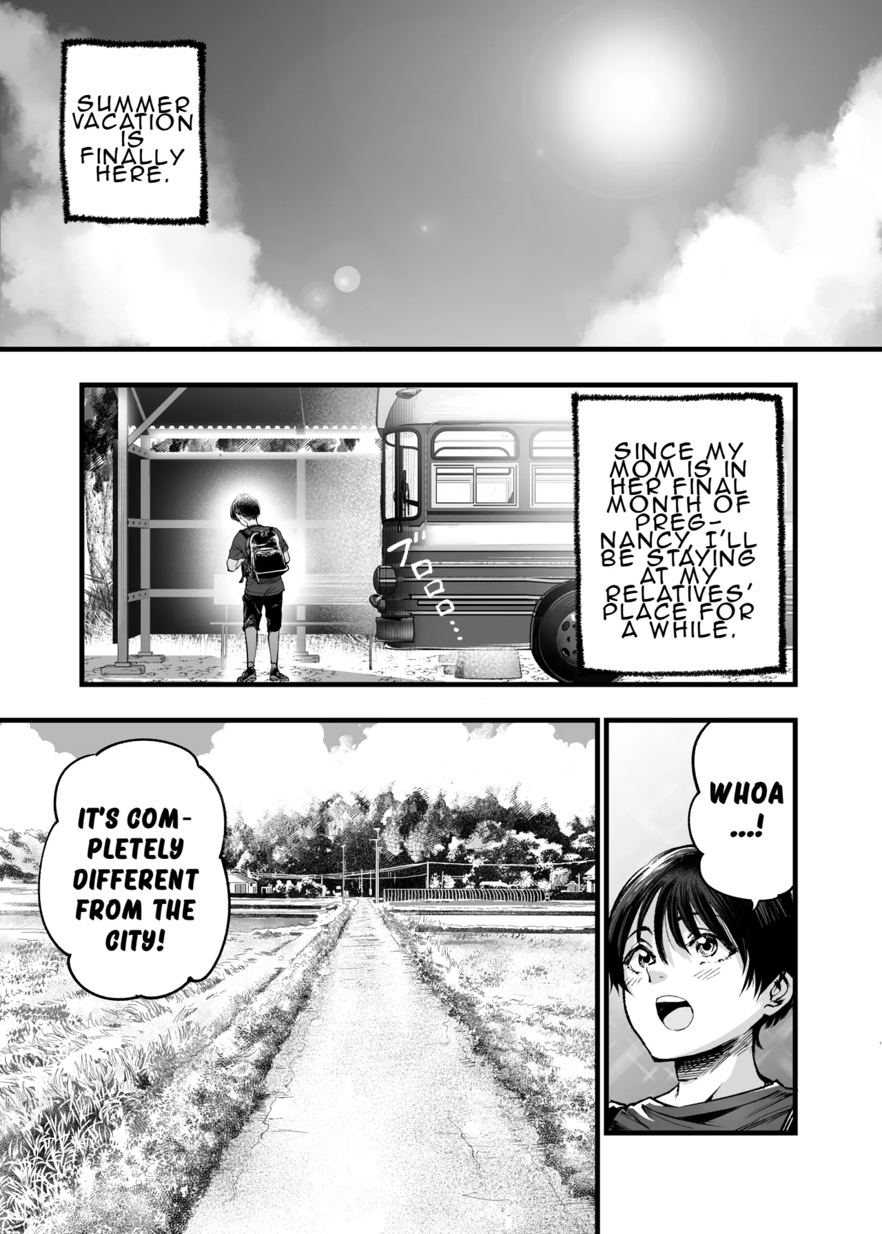 Shounen wa, Onee-chan ni Idakare Natsu | A Boy Embraced by His Older Sister: Summer page 2 full