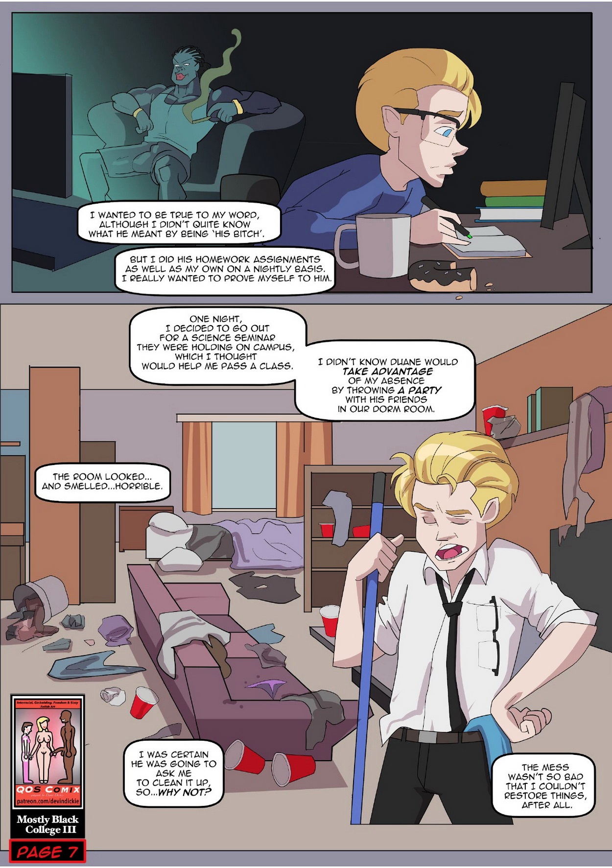 Devin Dickie - Mostly Black College 3 page 8 full