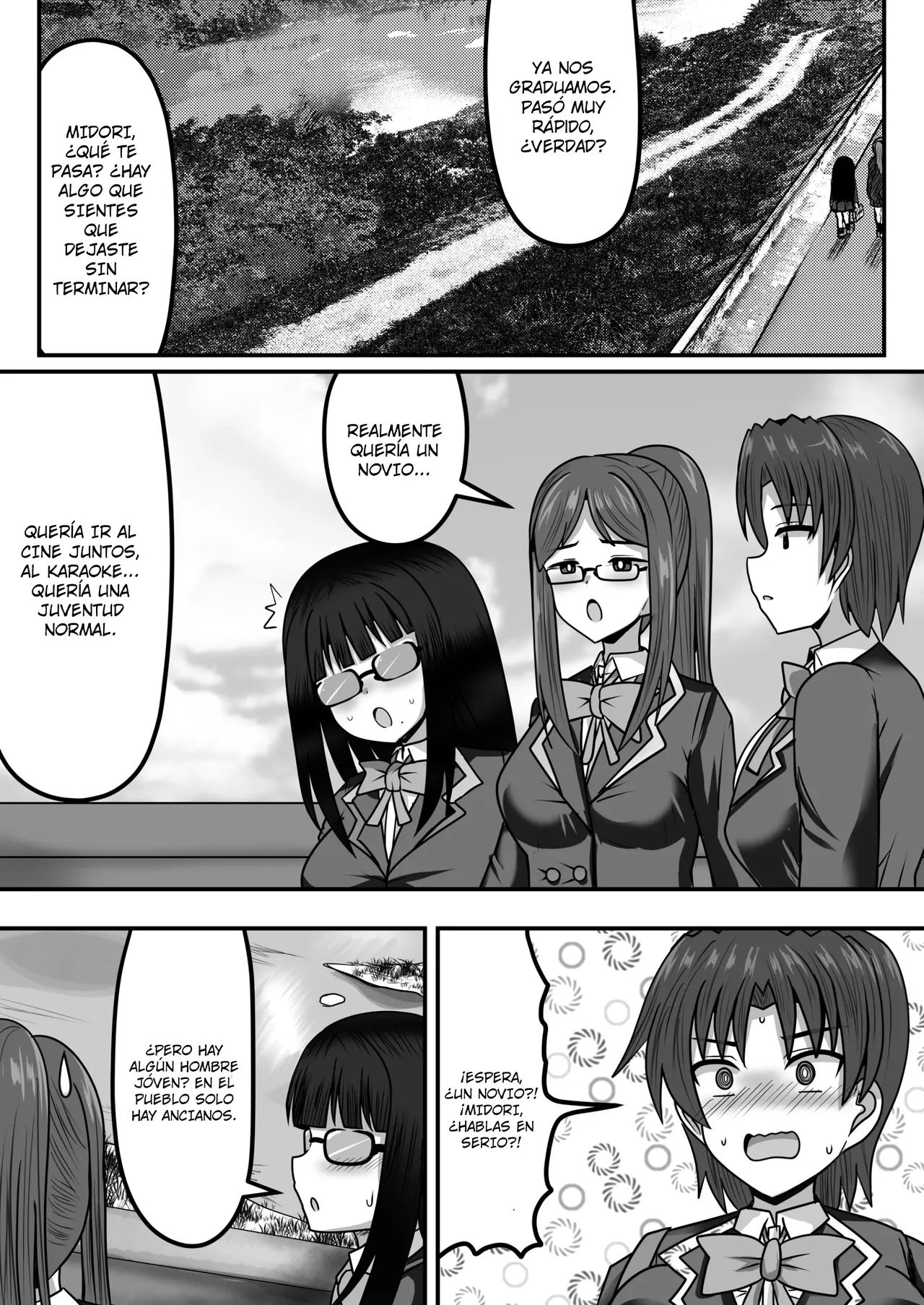 Futanari-chan le Quita la Virginidad a unas Estudiantes de Campo page 6 full
