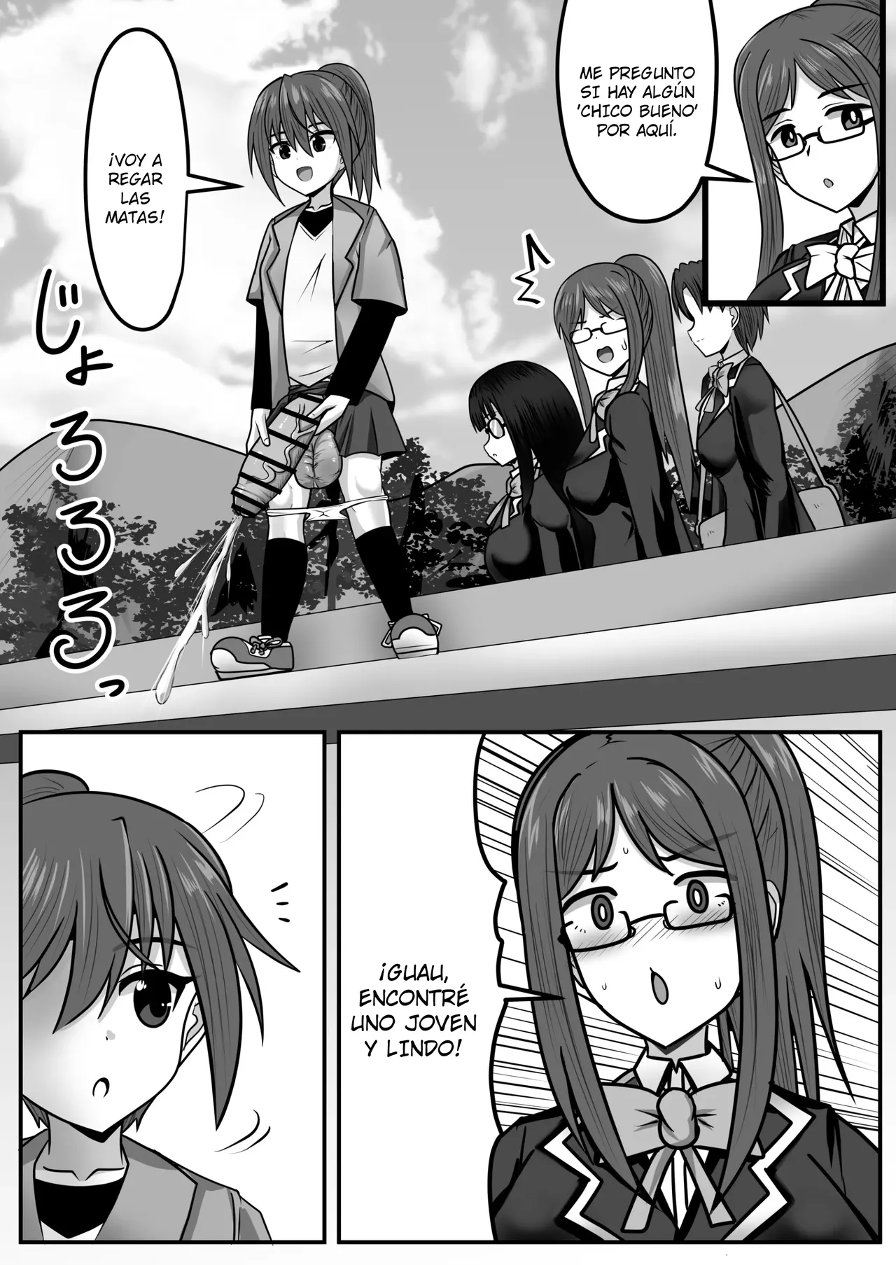 Futanari-chan le Quita la Virginidad a unas Estudiantes de Campo page 7 full