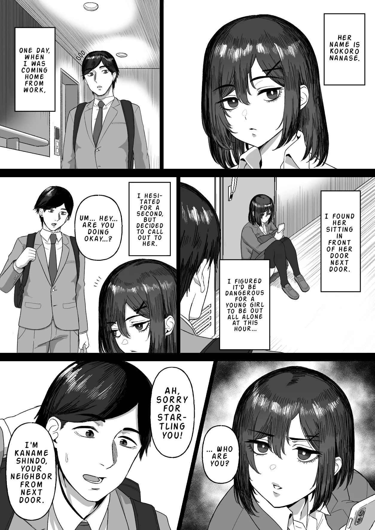 Otonari no Downer Oyako ni Shiboritorareru Hanashi | The Story of Being Squeezed Dry by the Lethargic Mother and Daughter Next Door page 3 full