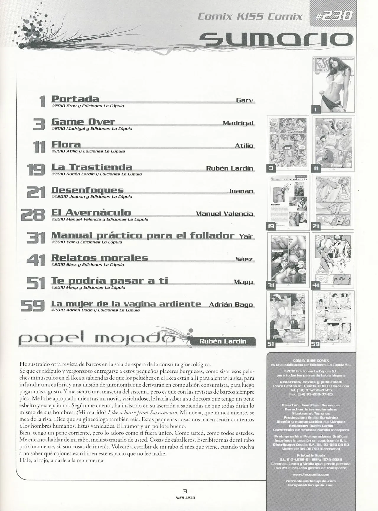 Kiss Comix #230 page 2 full