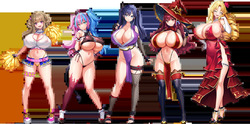 Motto! Haramase! Honoo no Oppai Isekai Oppai Spy Gakuen! Characters sets Part1