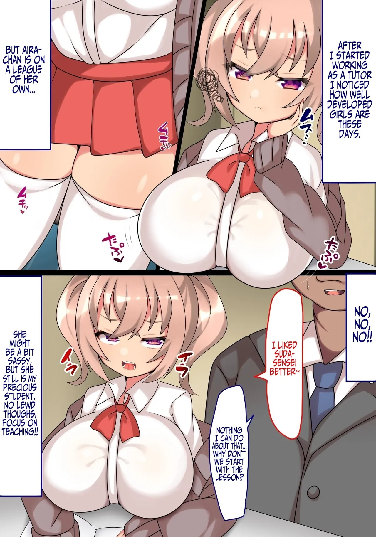 Namaikina Oshiego to Kobetsu Shidou Saimin Ecchi Juku | Cocky Slut's Personal Guidance Cram Session page 3 full