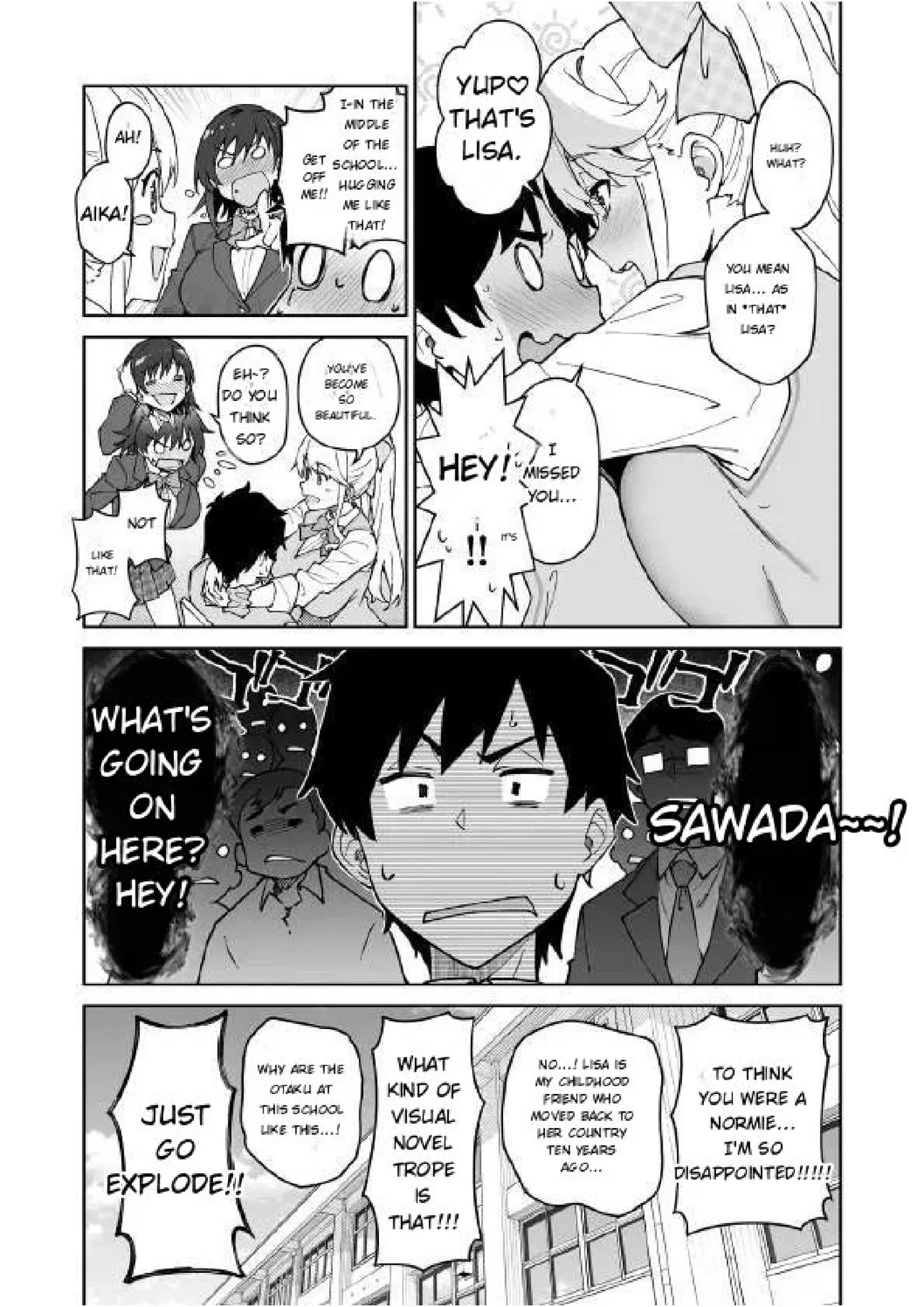 Cross My Heart ~ Tsundere Fuuki Iin to Kinpatsu Bishoujo Ryuugakusei page 10 full