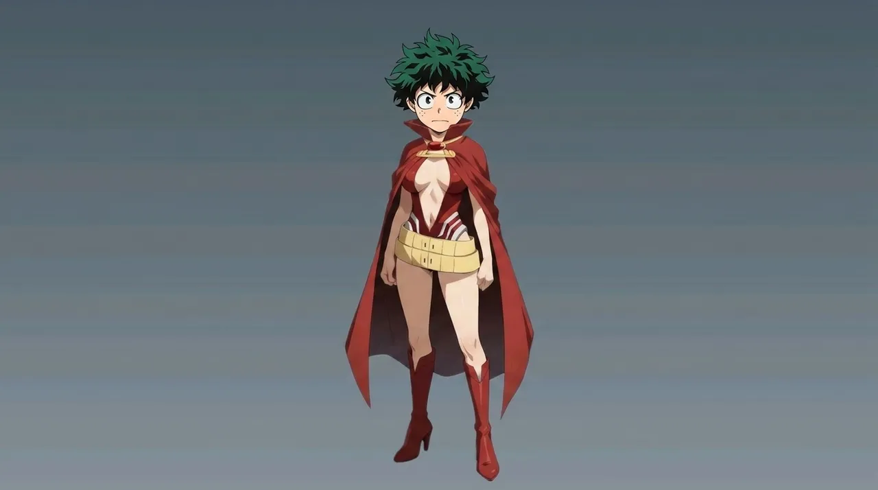 Midoriya Izuku es Momo Yaoyorozu page 10 full