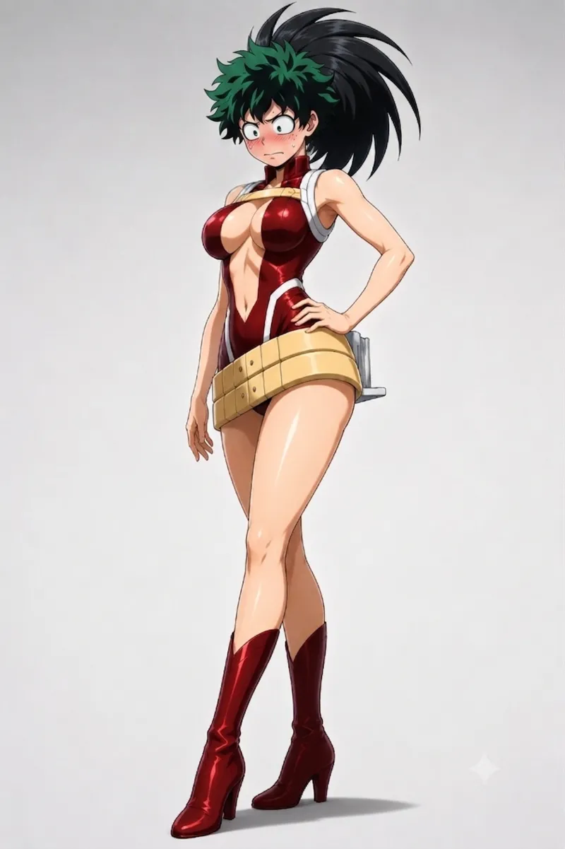 Midoriya Izuku es Momo Yaoyorozu page 5 full