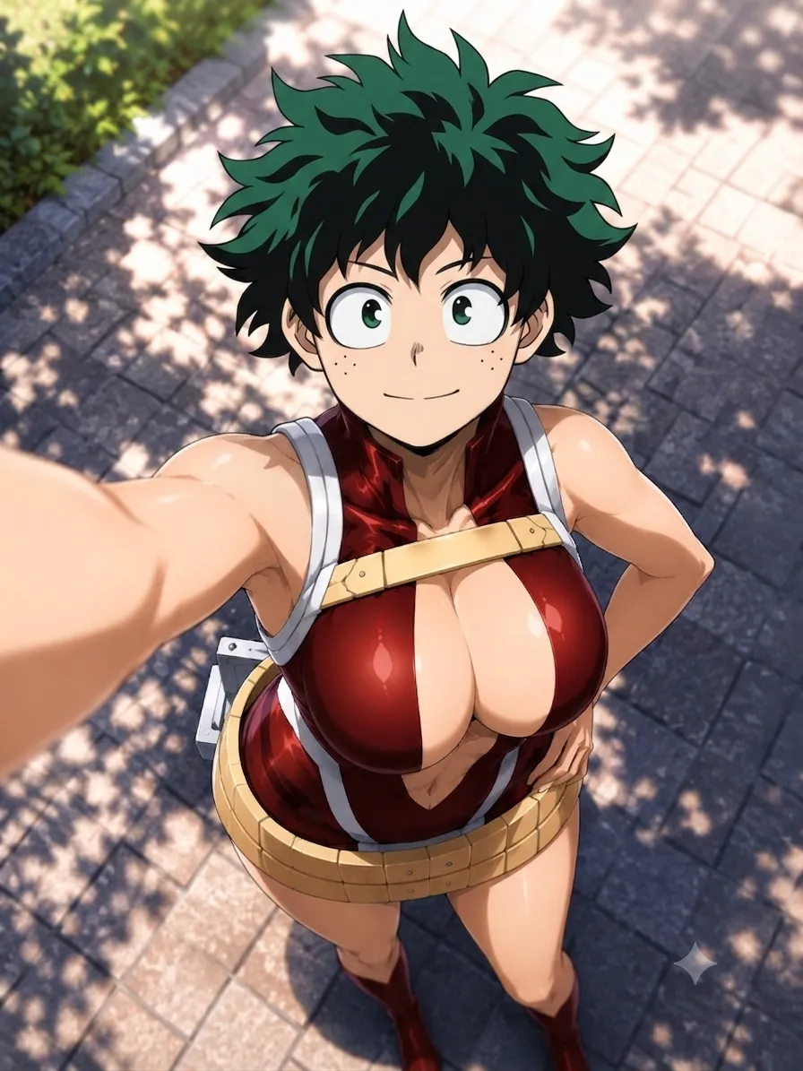 Midoriya Izuku es Momo Yaoyorozu page 9 full