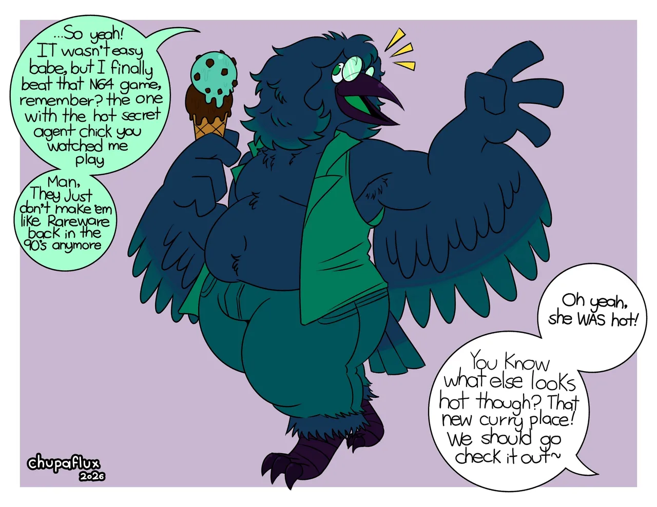 Lovebirds WG Sequence by Chupaflux page 1 full