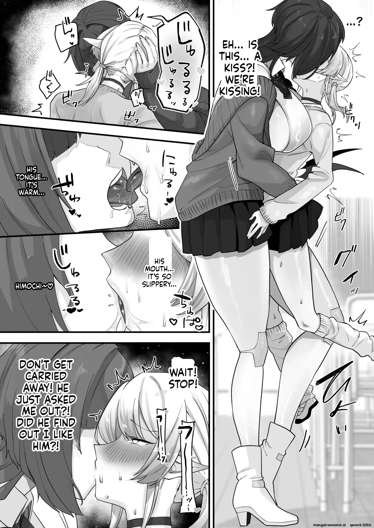 Houkago, Android to Succubus wa. | After School, Android and Succubus. page 8 full