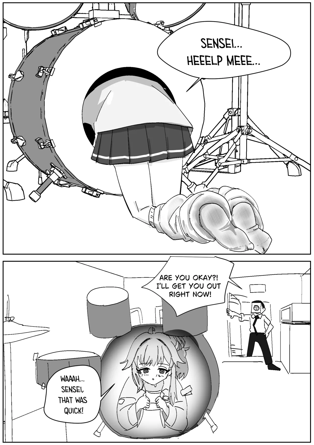Enslaved by Band Natsu’s Dirty Loose Socks page 1 full