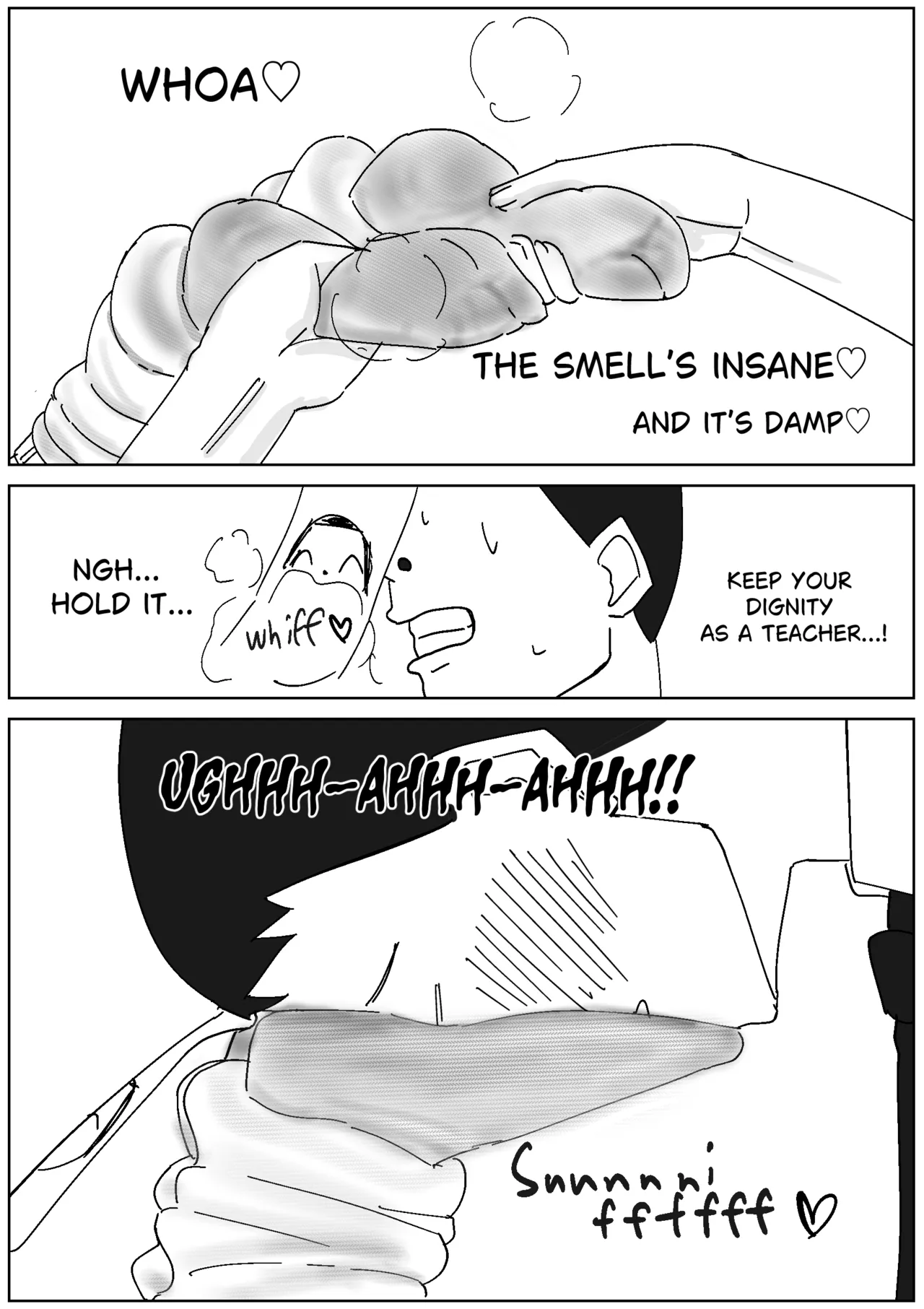 Enslaved by Band Natsu’s Dirty Loose Socks page 3 full