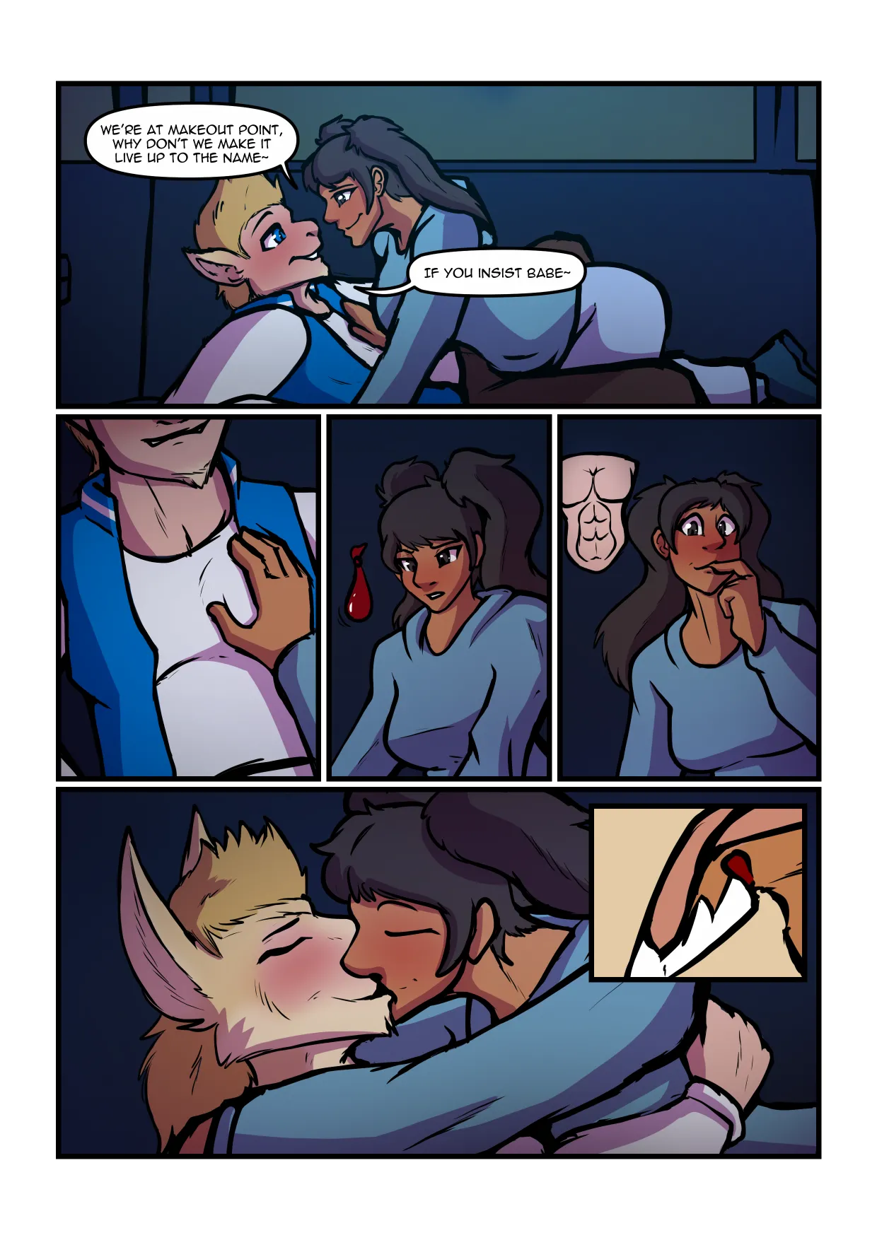 Wolfgirls of Penshaw: Midnight at Makeouts Zenith page 2 full