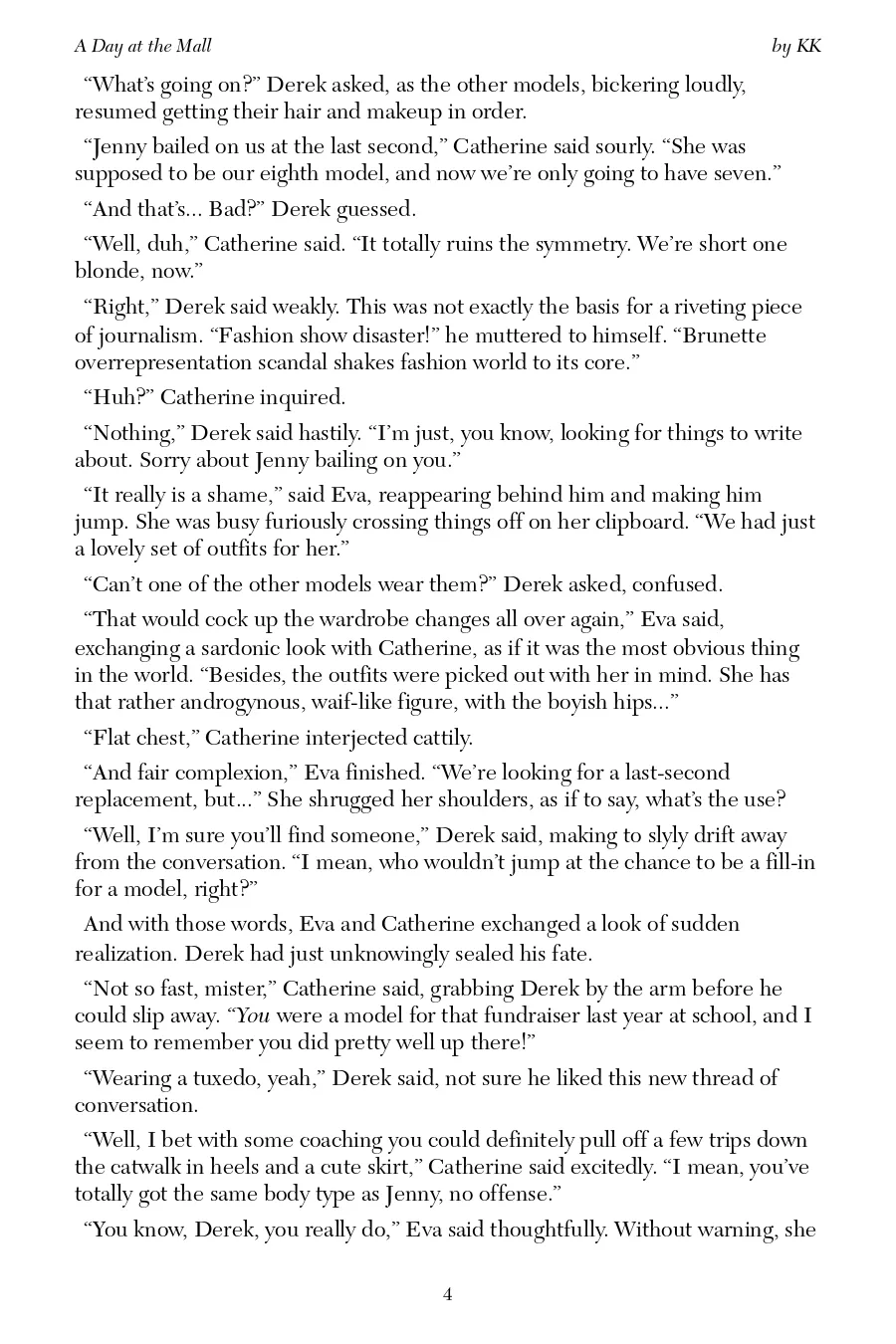Mall Makeover Madness AKA “A Day At The Mall by KK And Fraylin page 7 full