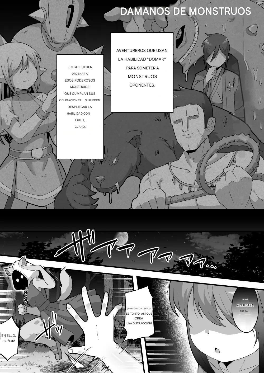 Taming ability requires cum shot! Get raped by futanari monsters and take over the world Español page 2 full