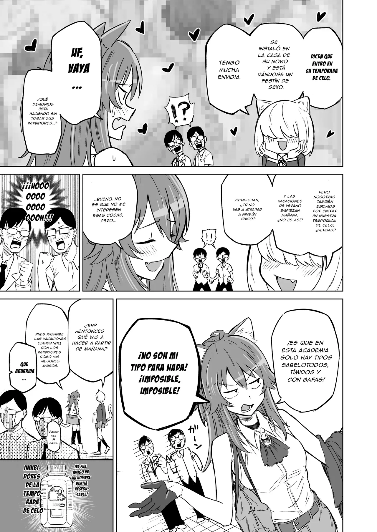 ¡Que sea época de apareamiento no significa que me vaya a enamorar de algún viejo al que odio...! page 8 full