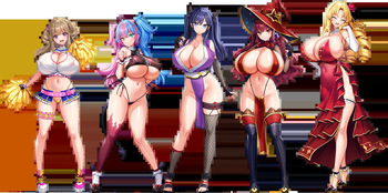 Motto! Haramase! Honoo no Oppai Isekai Oppai Spy Gakuen! Characters sets Part1 cover