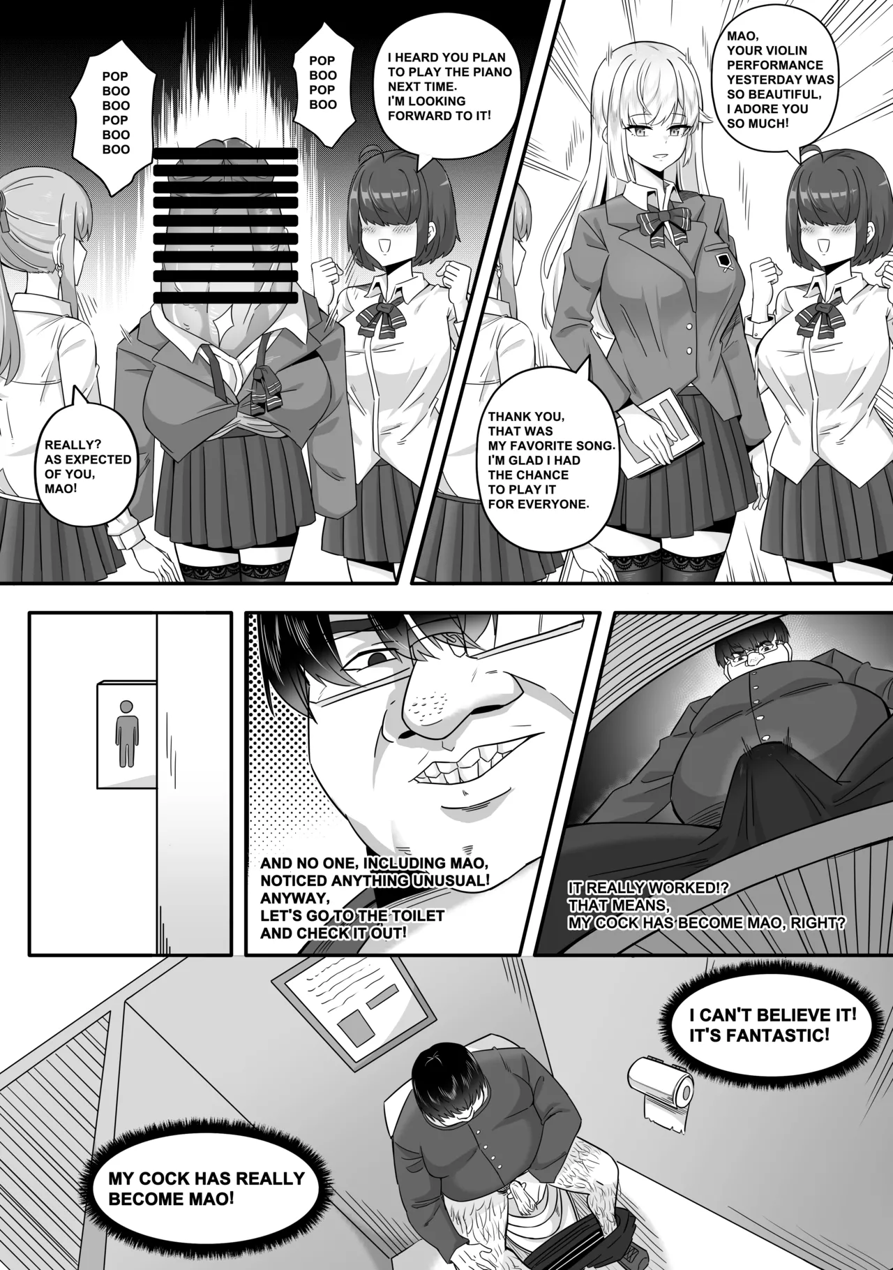 The student council president is my xxxx page 3 full