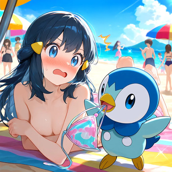 LewdShores_BonusPack_pokegirls tits and waves4 cover