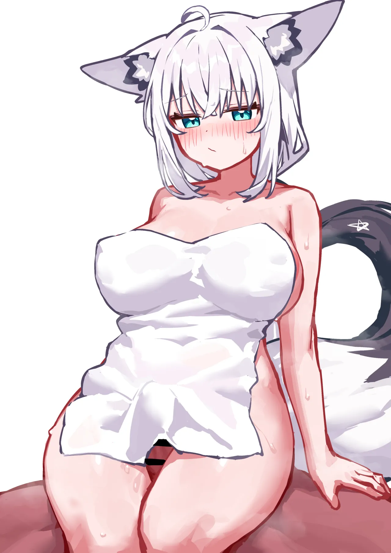 Ero Fox's Thigh Job in the Bathroom page 2 full