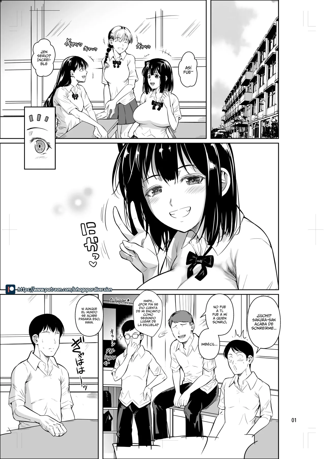 Bocchi no Mob 5 Yuutousei ga Bloomer de Semete Kita | Un Mafioso Erótico Toma la Decisión Correcta al ver a su Novia Sobresaliente Presumiendo su Blúmer 5 page 2 full