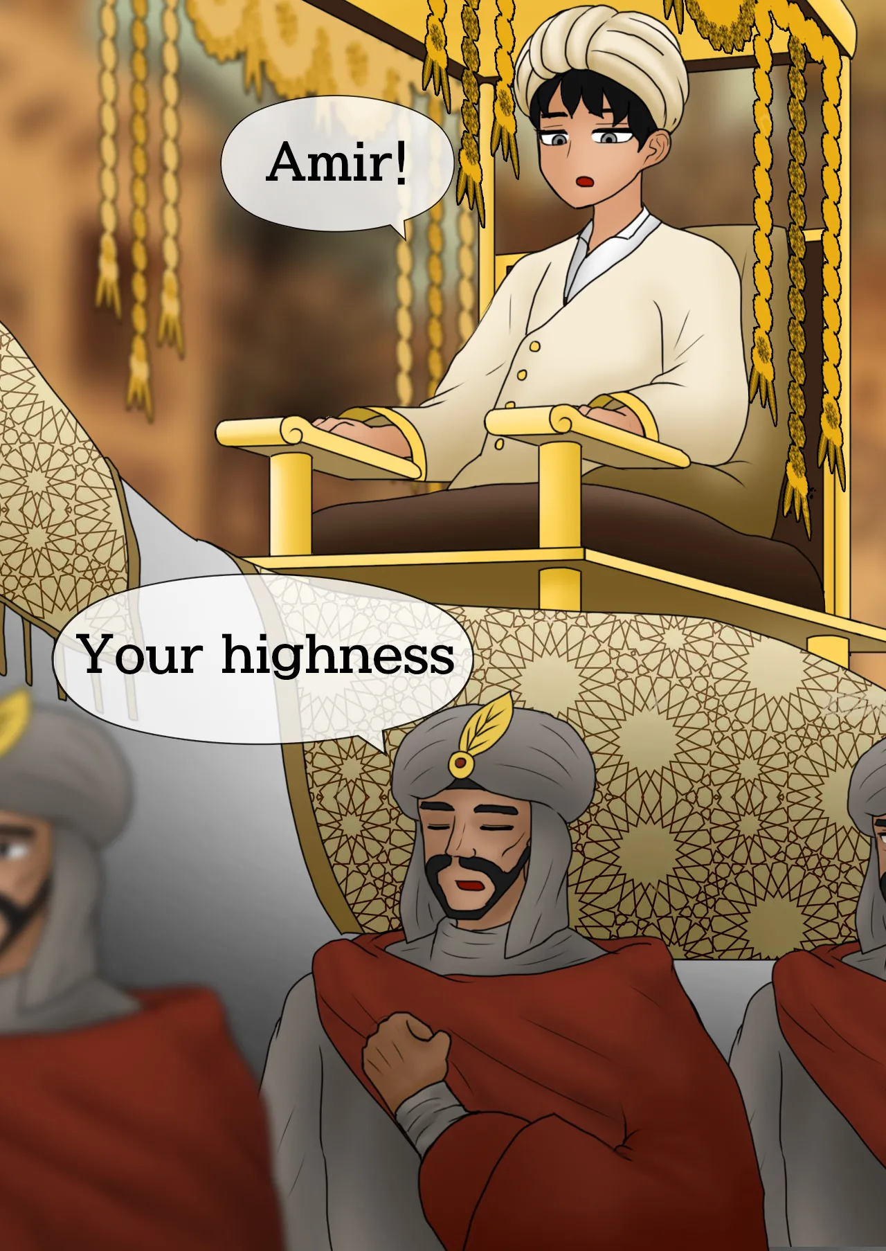 천일야화 One Thousand and One Nights  01-04 page 3 full