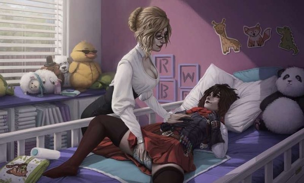 RWBY Diaper/ABDL/Omutsu Art page 6 full