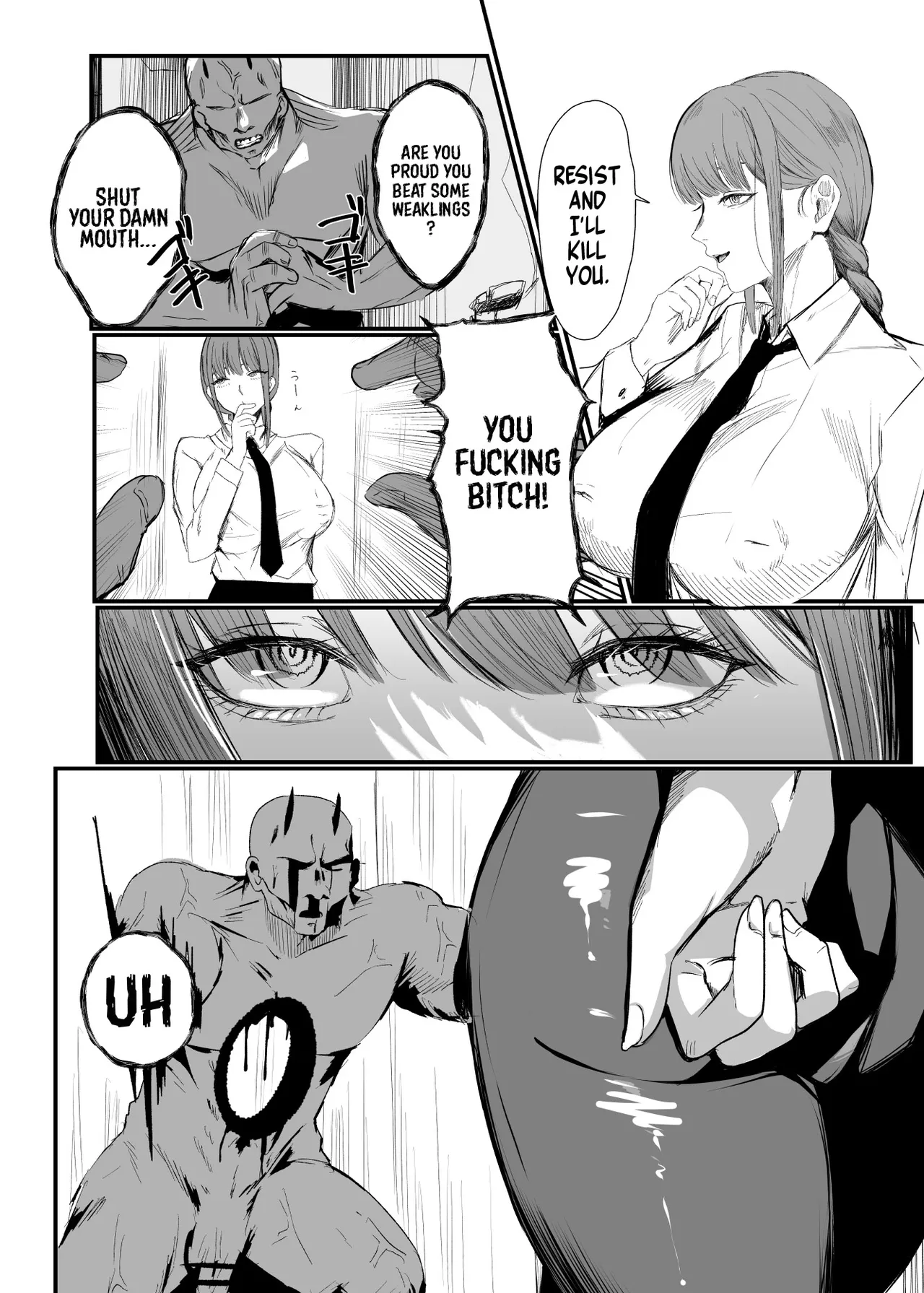 Makima Time Stop Defeat  =TB= page 4 full