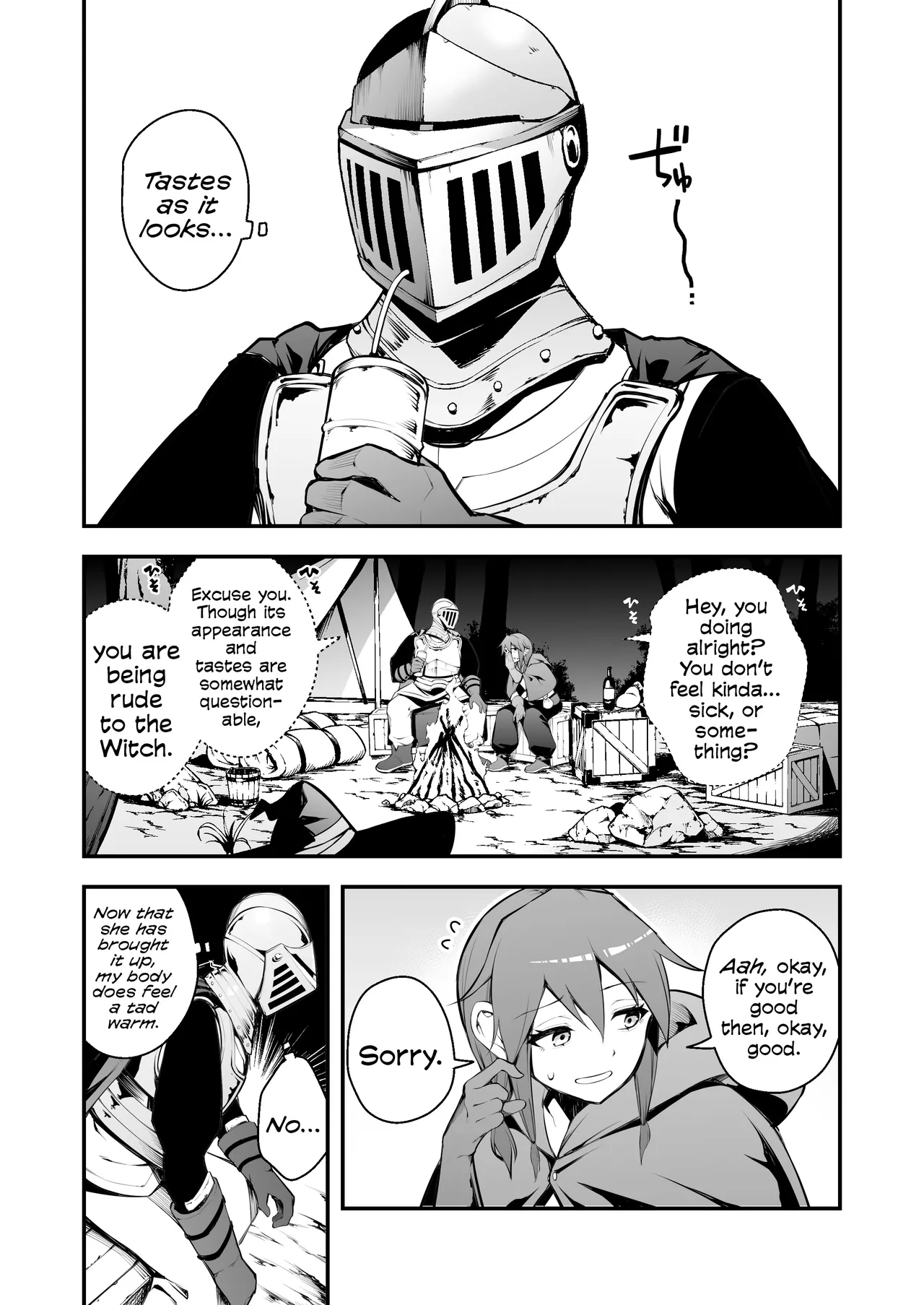 The Apprentice Witch And The Cursed Dick | Minarai Majo to Noroi no Chinpo page 5 full