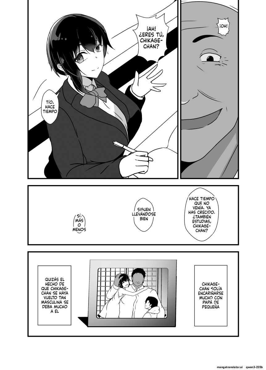 Otokomasarina osananajimi tousanno maedewa mesuninaru  MTL page 8 full