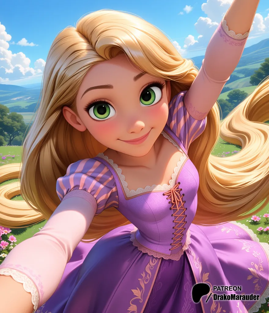 Rapunzel  - DrakoMarauder page 3 full