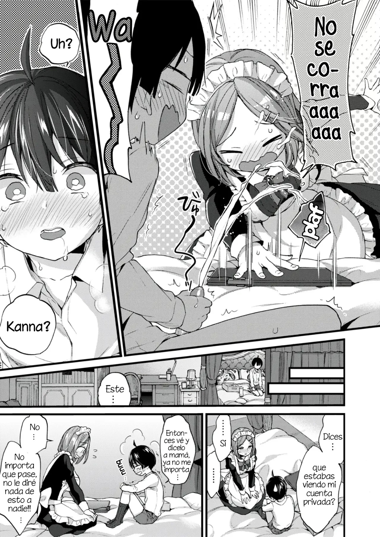 Manabu Obotchama ha Shishunki | La pubertad del Joven Amo Manabu page 9 full