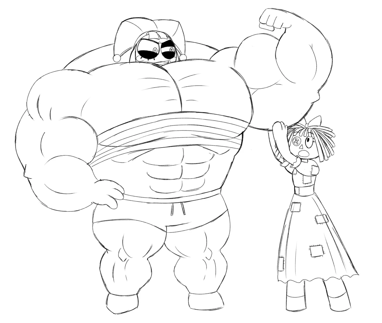 Pomni's Beach Bod Growth Drive page 7 full