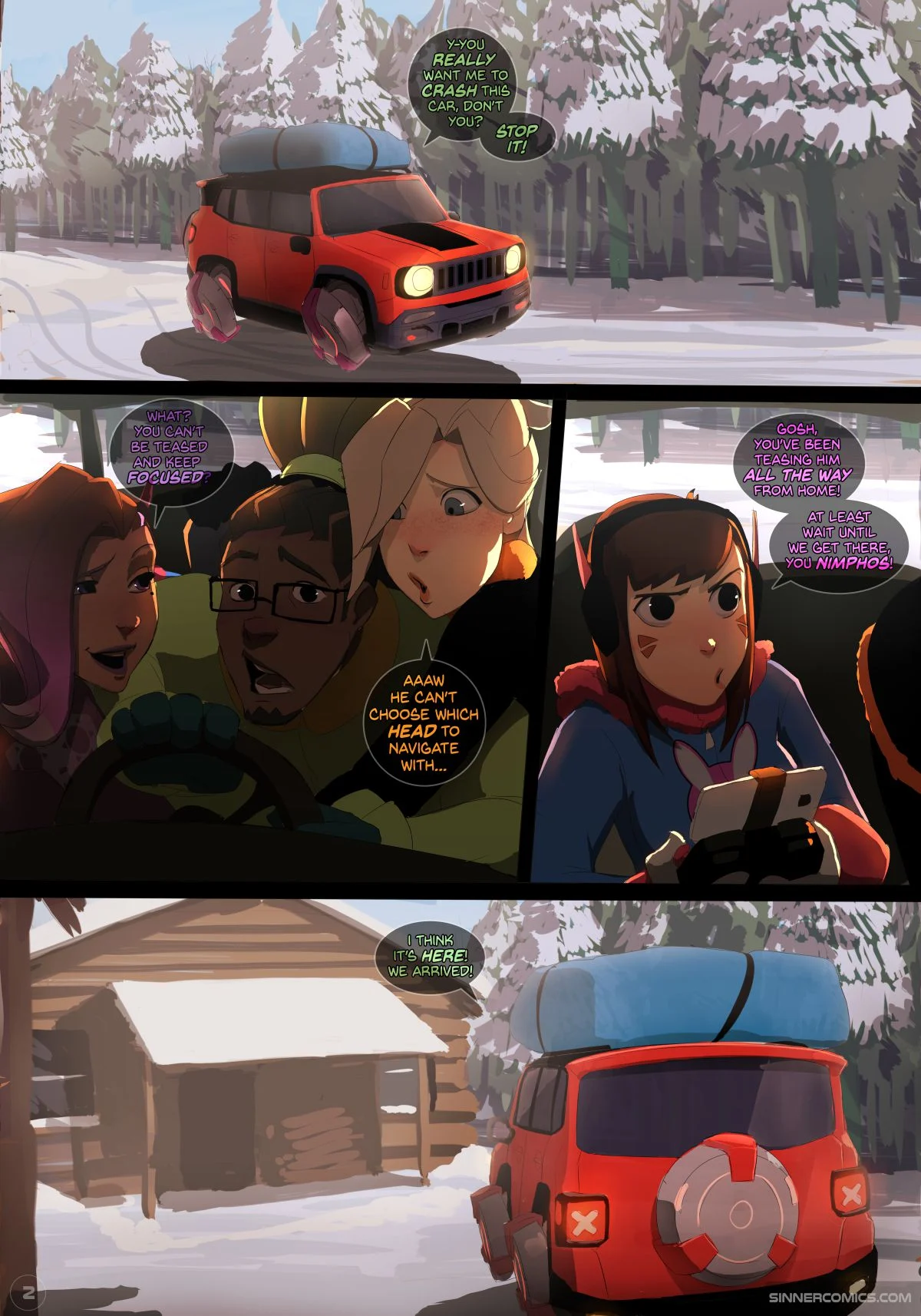 The Girly Watch 2 - Sinner - English page 2 full