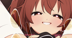 Aloe-chan facesitting