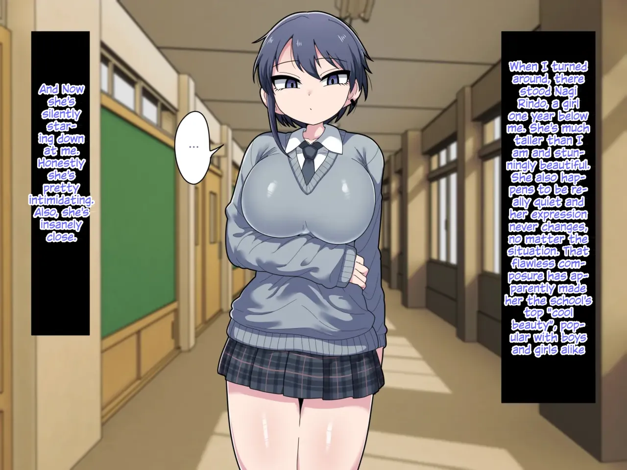 Futanari Cool Kouhai to Gouin ni Aisare nagara Otsukiai suru Hanashi | A Story about Dating a Cool, Futanari Junior Who Loves you a Little too Hard page 3 full