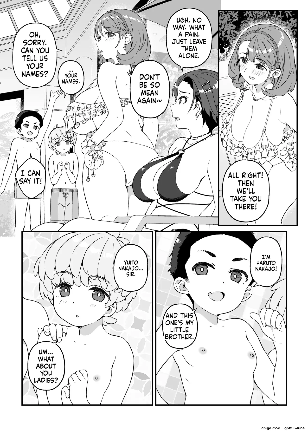 “My Mom!” ~Starting today, we're going to be these kids' “Onahole” moms.~ page 8 full