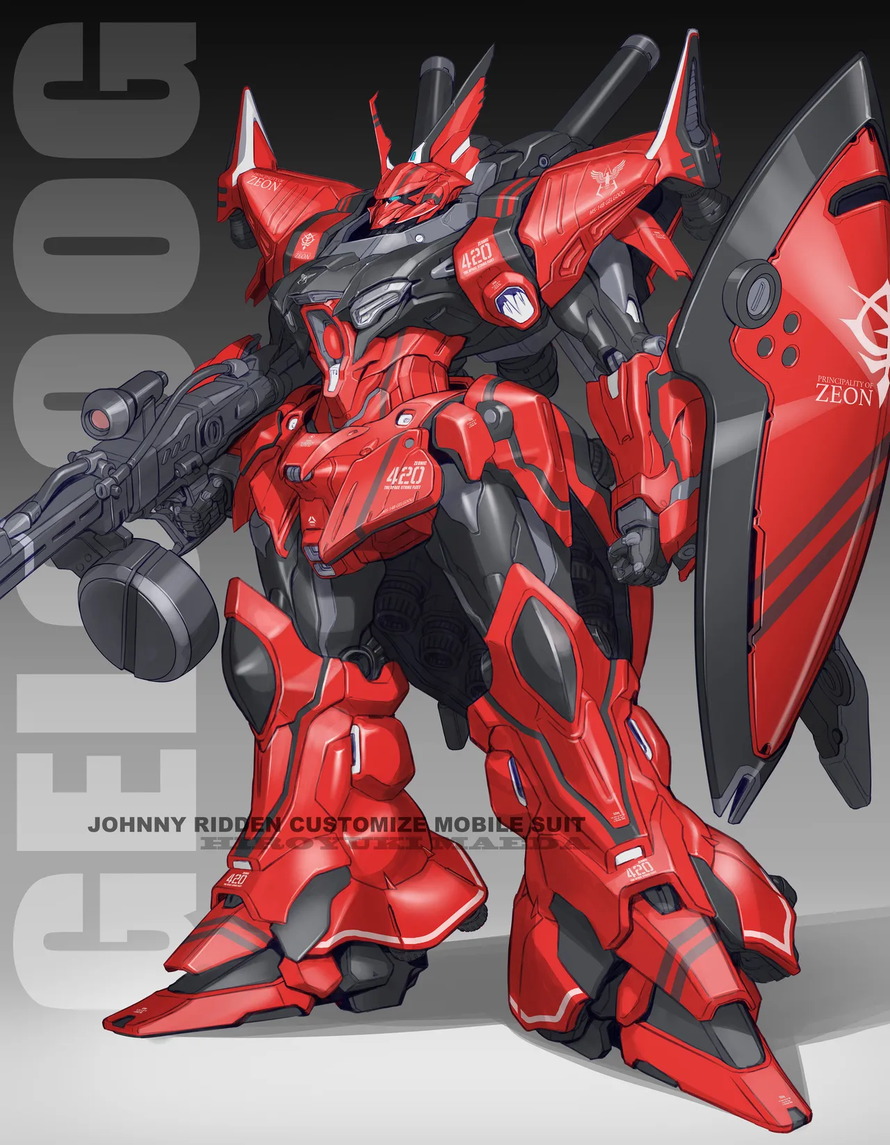 HoneyBonesMaeda Mecha Artwork Collection page 10 full