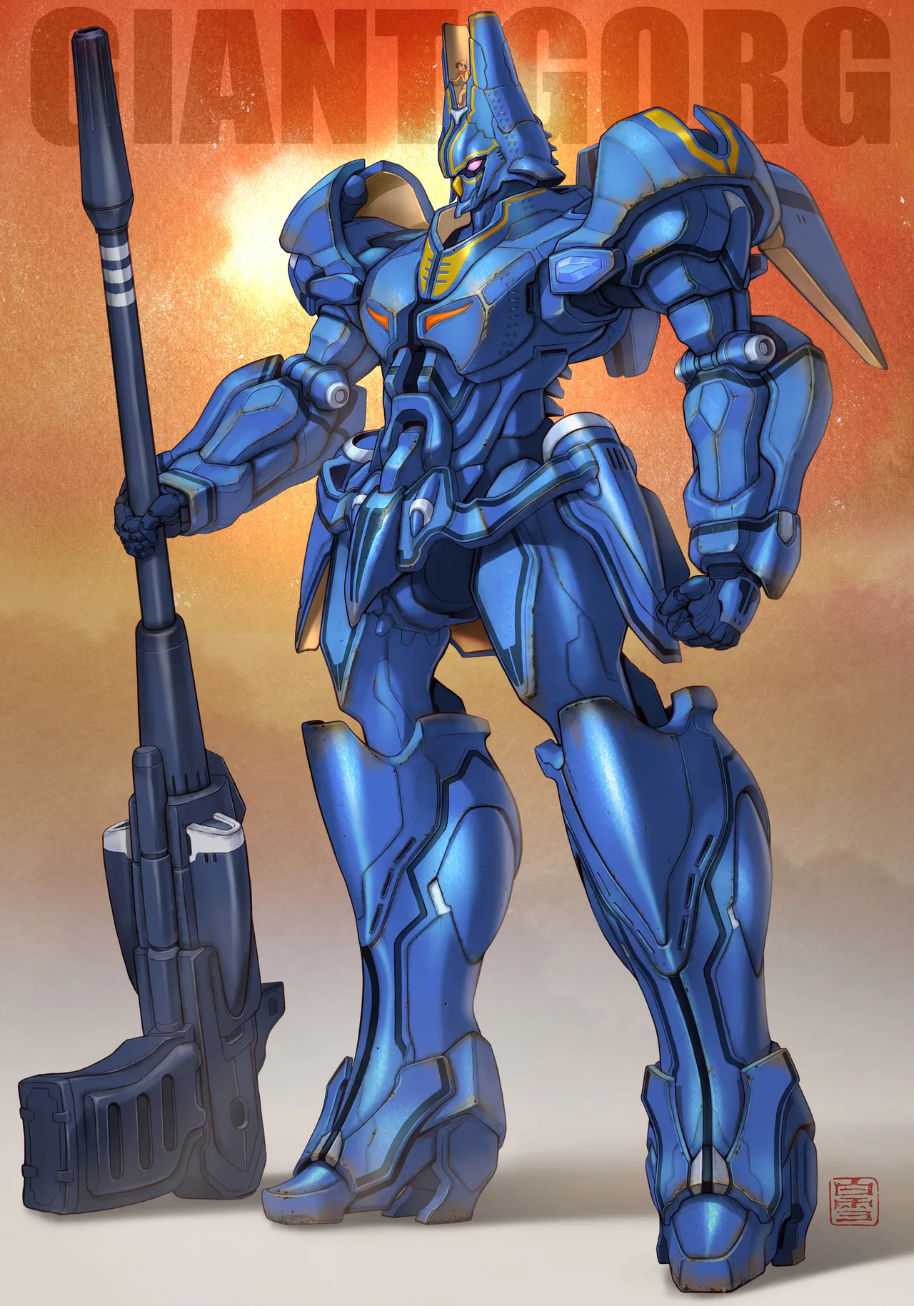 HoneyBonesMaeda Mecha Artwork Collection page 7 full