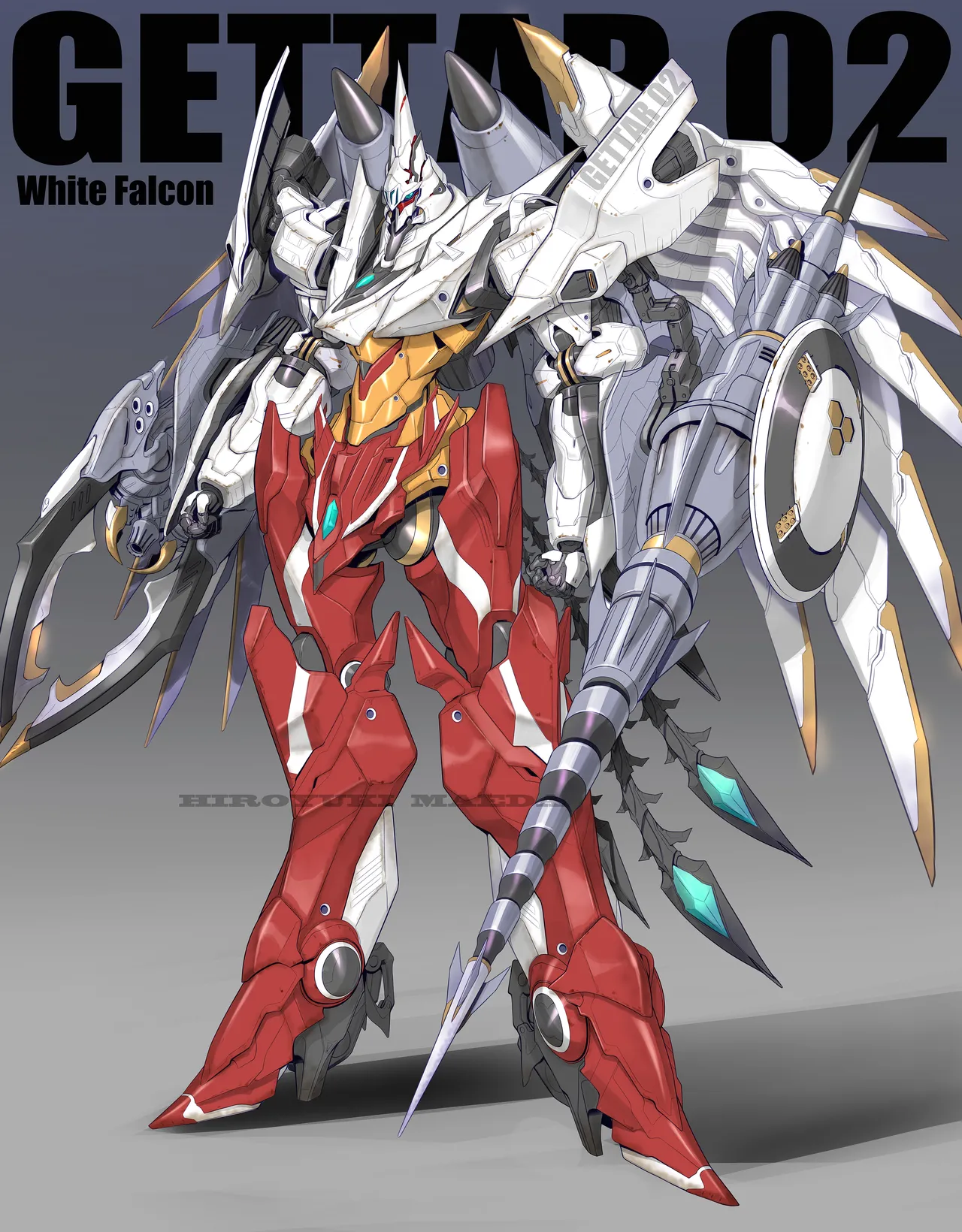 HoneyBonesMaeda Mecha Artwork Collection page 8 full