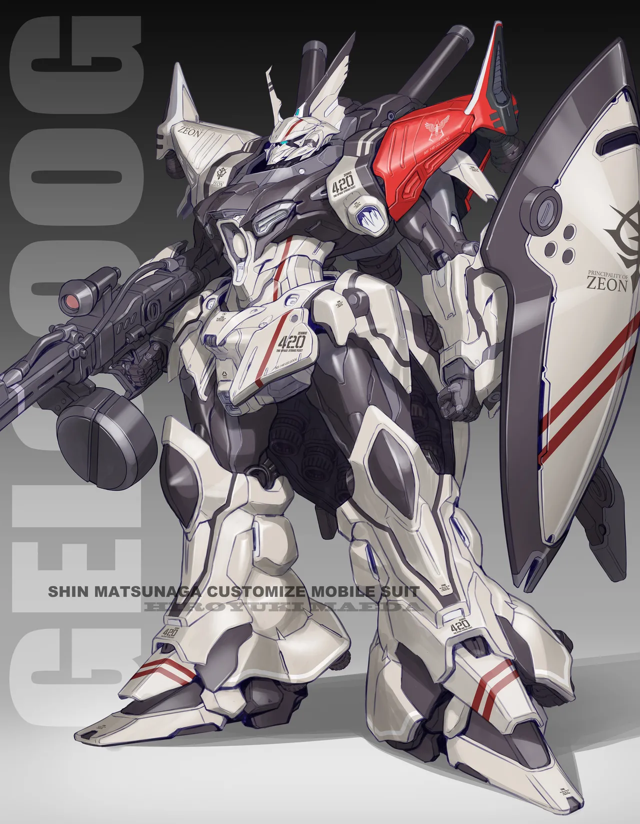 HoneyBonesMaeda Mecha Artwork Collection page 9 full