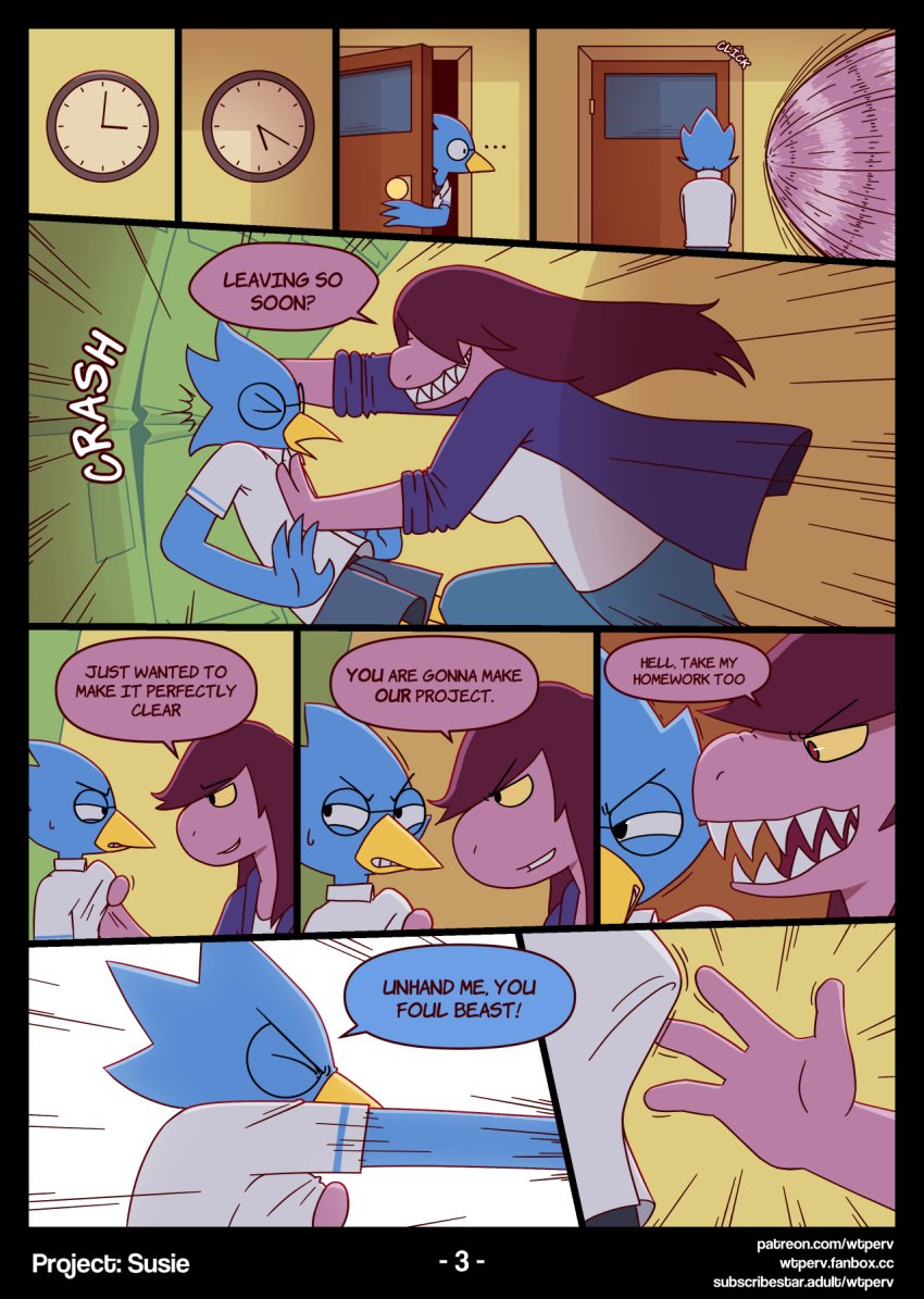 Project Susie X Berdly Deltarune page 4 full