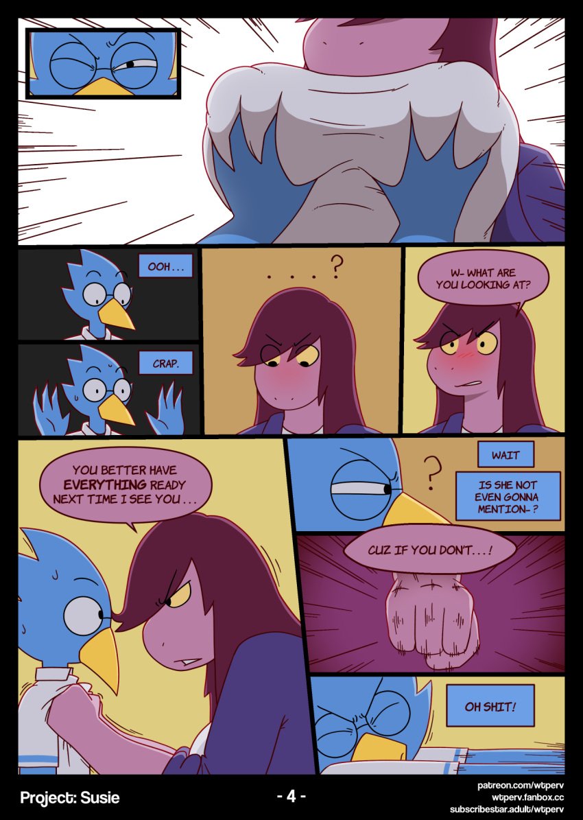 Project Susie X Berdly Deltarune page 5 full